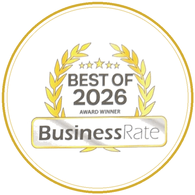 Best of 2026 Award Winner from Businessrate.com